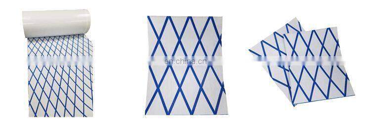 Melors EVA faux teak sheet composite eco-friendly boat flooring sheet