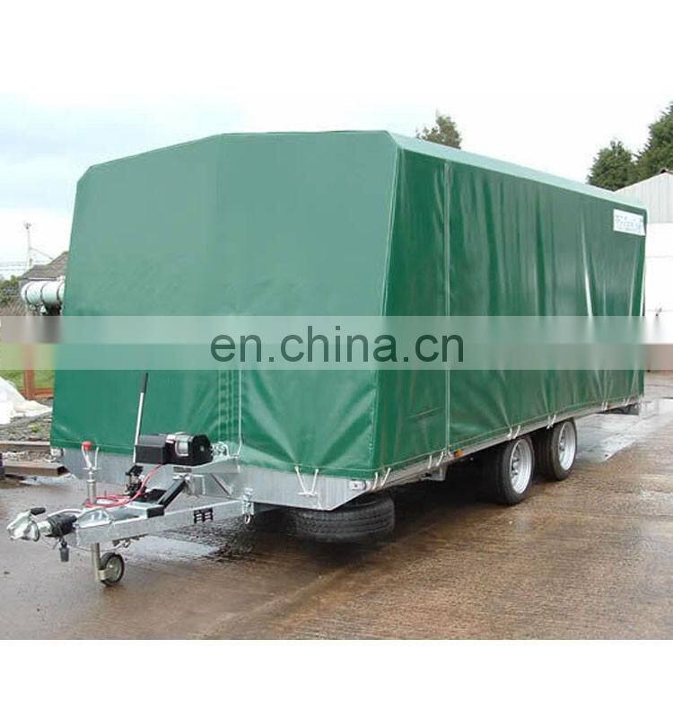 waterproof pvc vinyl fabric cargo trailer cover factory