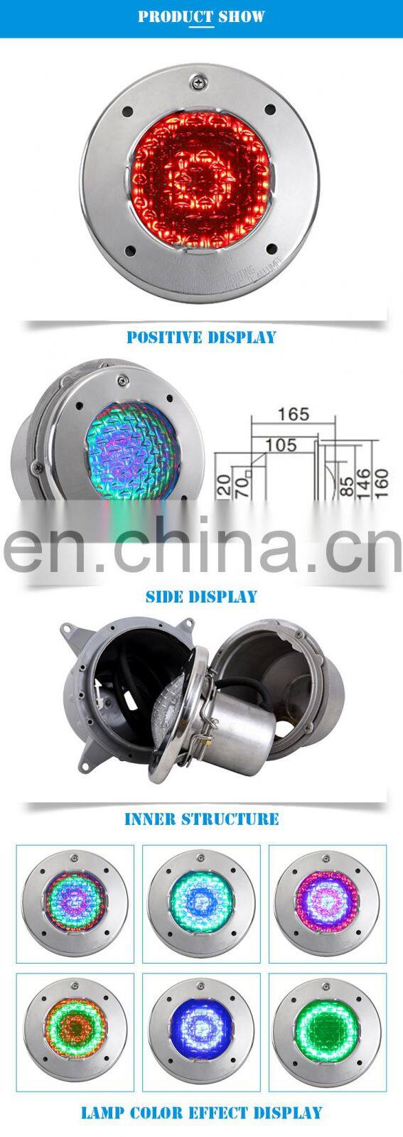 Korean Sex Spa Led Par 56 Stainless Steel Swimming Pool Lighting Floating Pool Lights