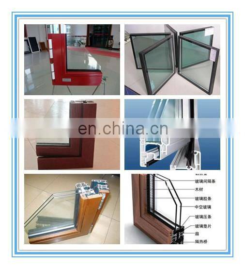 aluminum and PVC window profiles double head cutting saw with CE certificate