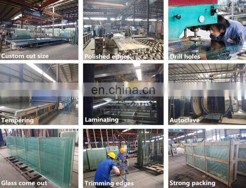 Best price anti-Slip toughened glass flooring