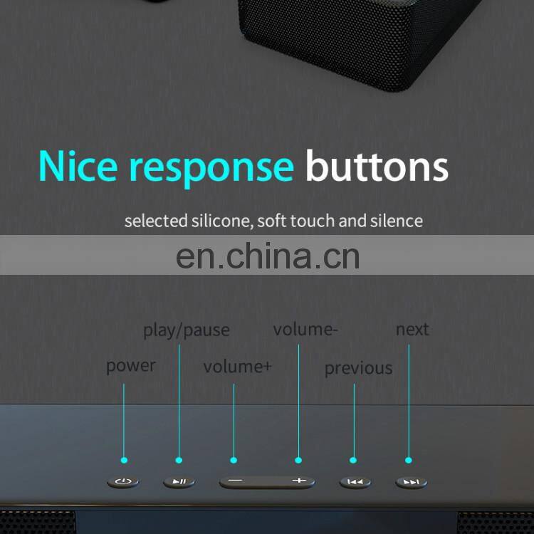 Multi function high quality sound led display alarm clock qi wireless charger bluetooth speaker match with smart device speakers