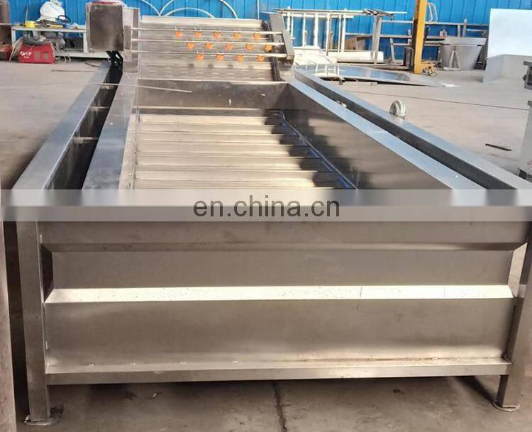 Industrial Automatic French Fries Sweet Potato Chips Peeler Slicer Washing frying Making Machine Price