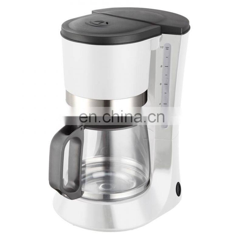 Electric Coffee Maker Drip Coffee Maker Machine Antronic Hot Sale 0.6L 4-6 Cup 600W VDE Free Spare Parts On/off Switch Light 230