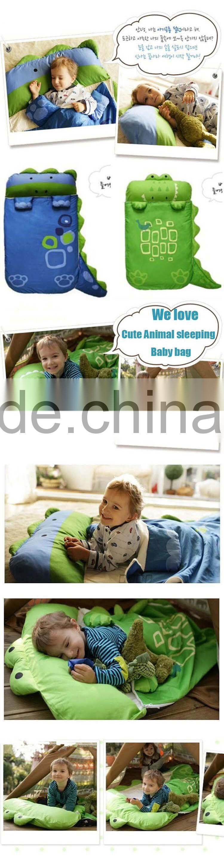 dinosaur printed nap mat kids sleeping bag
