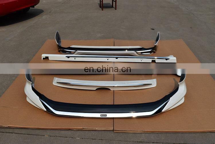 PP plastic aftermarket modified body kits for Camry 2018 car parts