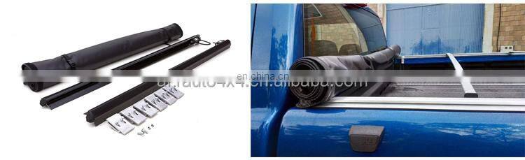 Soft Roll Up Truck Bed Tonneau Cover For 2015-2020 F150