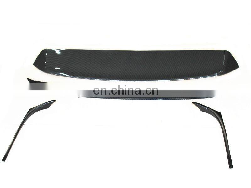 R style MK7 Carbon Fiber Rear Race Wing Spoiler for VW GOLF VII 7 MK7