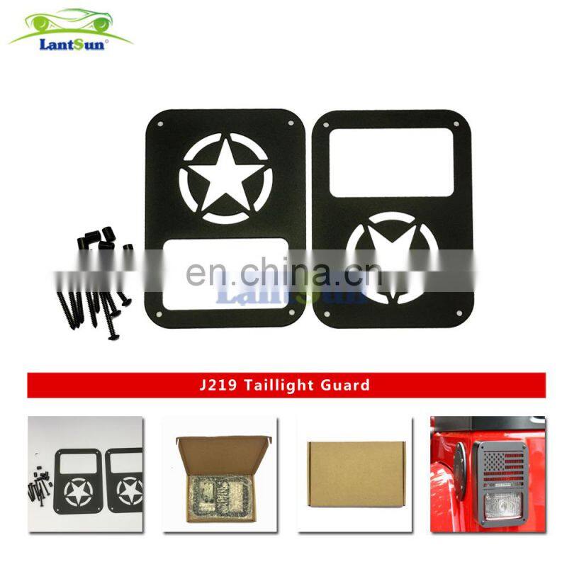 Five-pointed Star Pattern Taillight Guard for Jeep for wrangler JK J219
