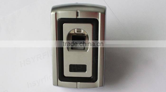 Outdoor Metal Casing Fingerprint Access Control Reader support remote control