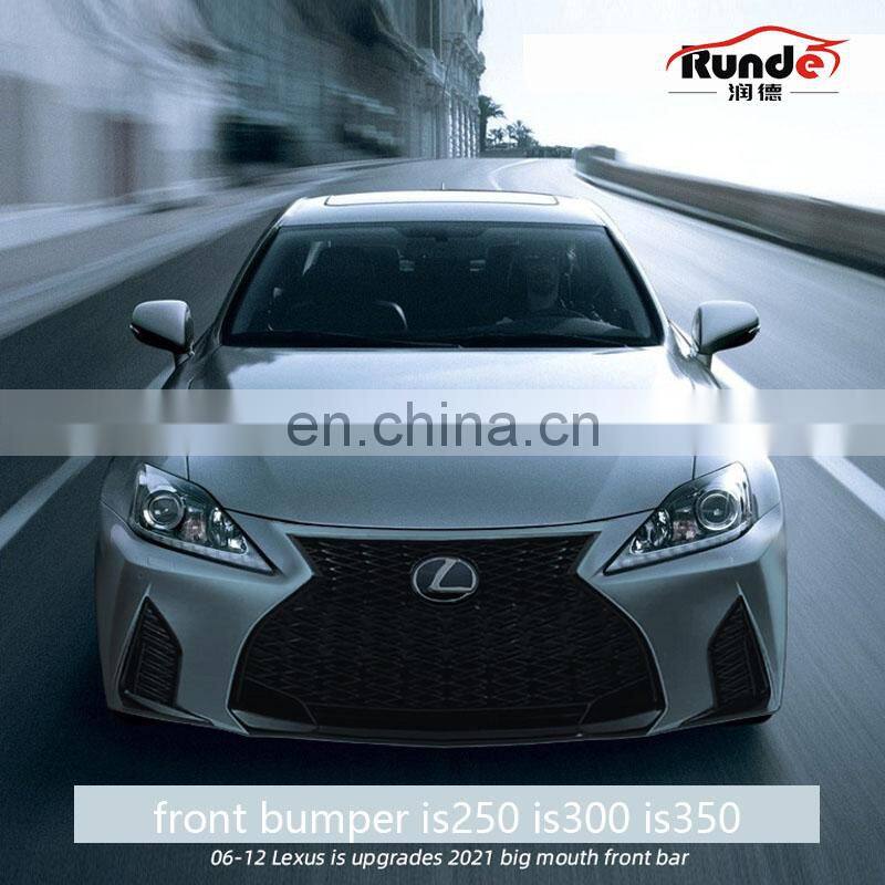 RUNDE PP injection molding material auto body kit for conversion kit Lexus front bumper is250 is300 is350