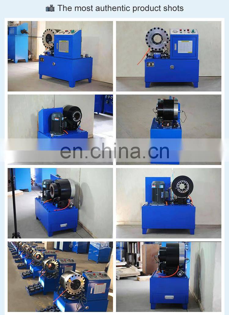 1/4" to 2 " Crimping Machine Rubber Pipe Making Machine Hose Pressing Machine for hydraulic hose