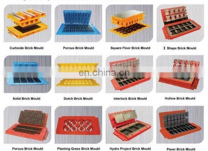 hollow concrete block machine/cement brick making machine/fly ash brick forming machine price