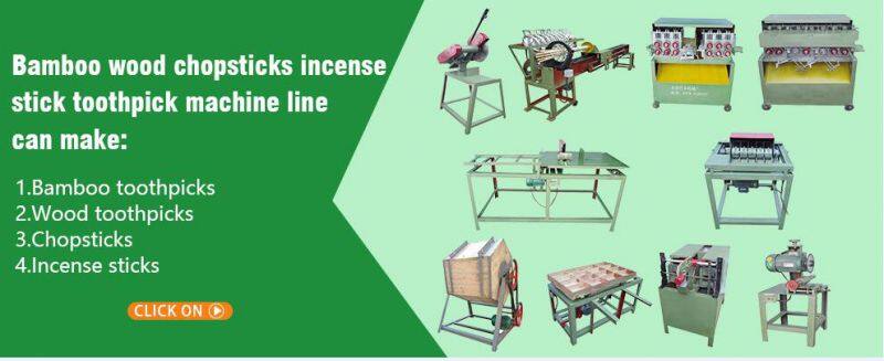 Factory Price Automatic Bamboo Wood Toothpick Machine De Production