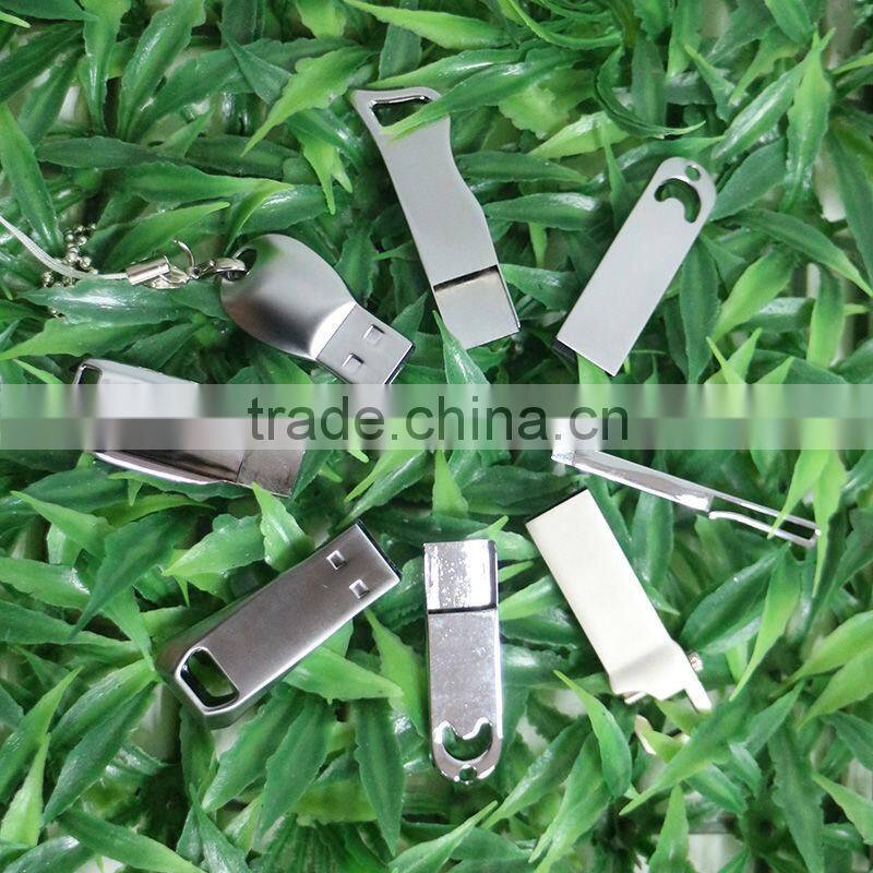 OEM new metal swivel USB flash dive 8gb