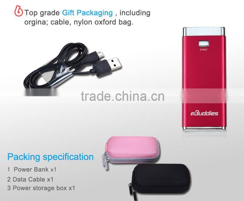 5600 mah 6000 mah Fast power bank external battery charger gift portable power bank charger