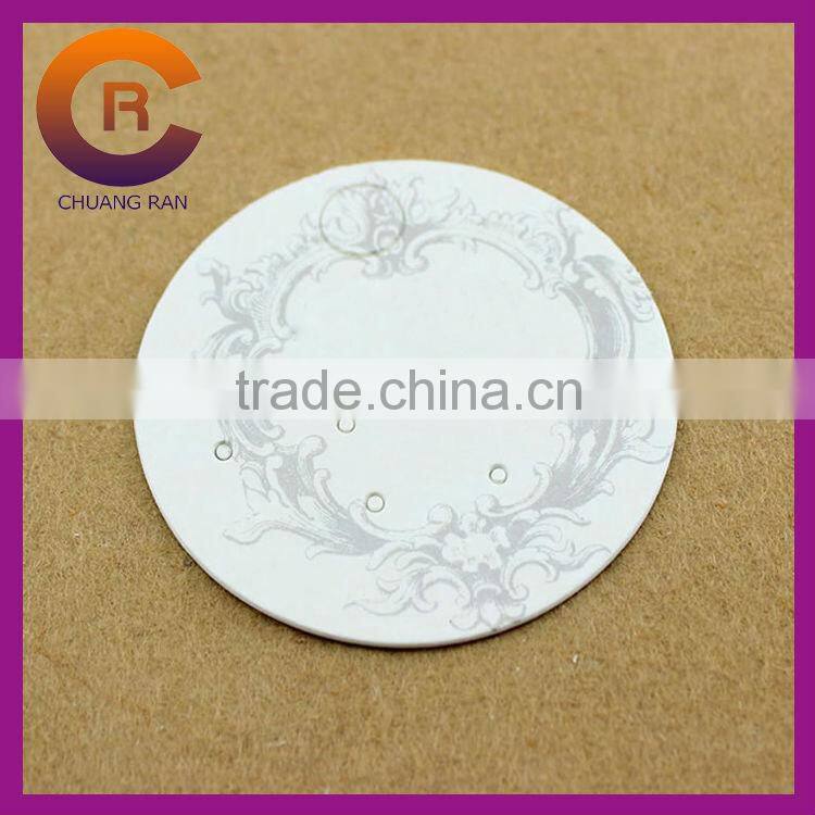 paper decorative jewelry holder for earring and necklace hanging