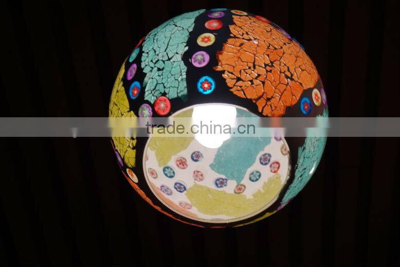 colorful mosaic candle lantern ,lantern stick wedding lantern