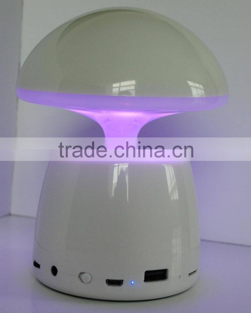 Mushroom Night light LED bluetooth speaker