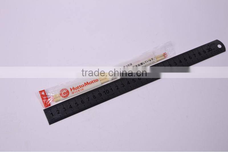 disposable bamboo chopsticks with open paper bag