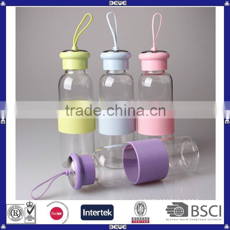wholesale price custom lemon glass bottle