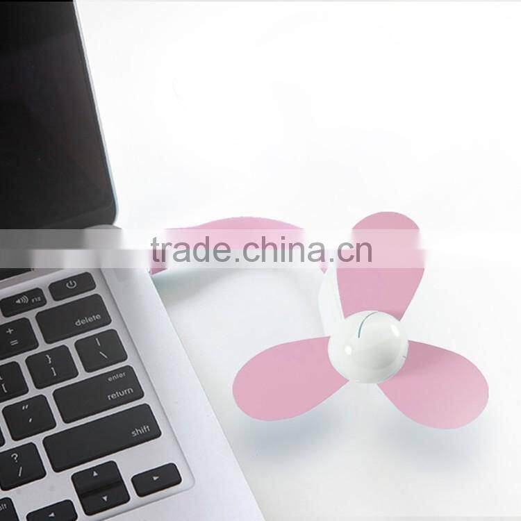 New 2016 Fashion Summer USB Fan Style Mini USB Fan for Computer or Smart Phone