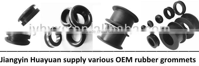 ( EPDM/silicone/Natural rubber/NBR/recycled rubber/CR(Neoprene))electrical rubber grommet/rubber grommet for hole sealing