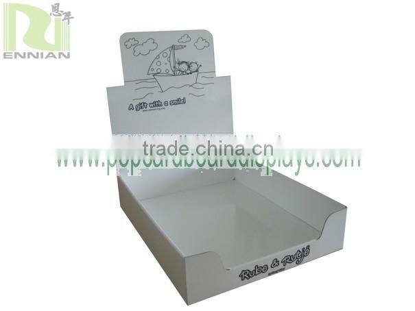 Store Advertising White Coardboard Paper Box