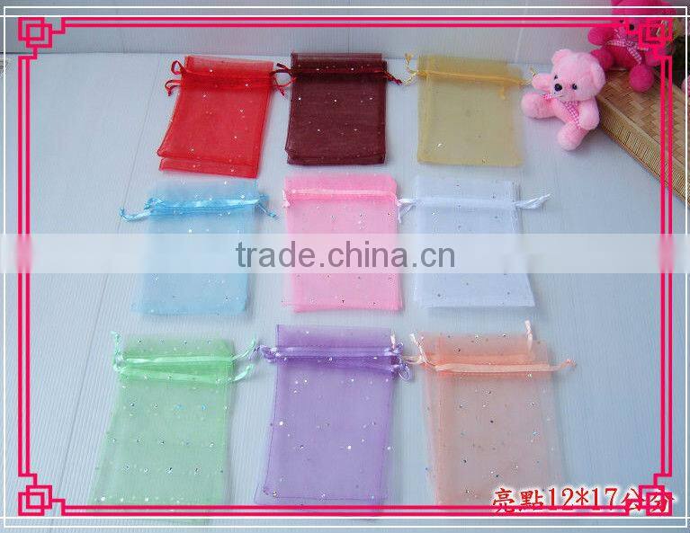 organza satin wine bags