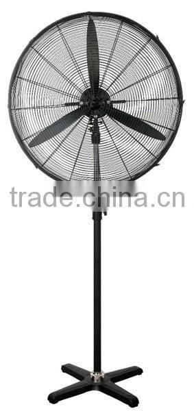 Powerful floor industrial fan, metallic fan, industrial stand fan