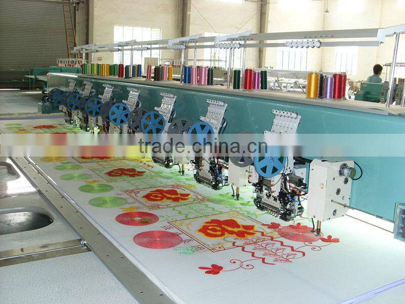 607+7 flat sequin cording chenille and towel 4 in 1 mixed embroidery machine