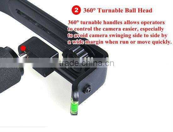 ET-DS02 Studio Steadicam Stabilizer for DSLR and Video Cameras, or Camcorder Steadicam video enhancer stabilizer