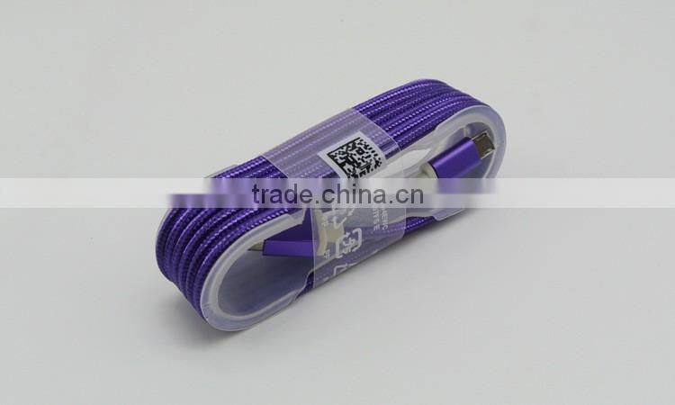 Nylon Braided USB Charging Data Cable data syne cable for Iphone