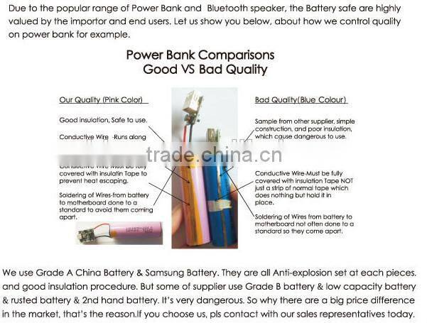 hot sale shake it on power bank 4000mah for mobile phone