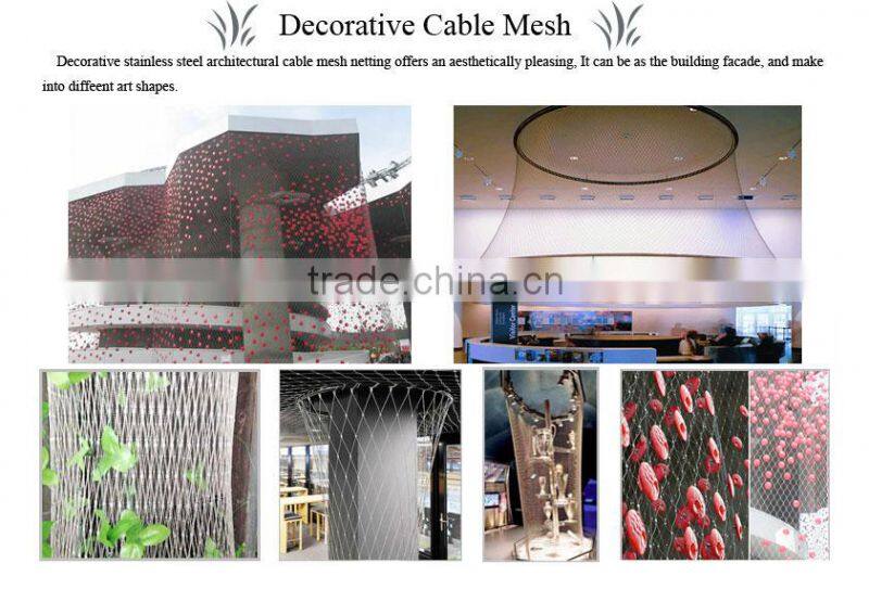 Spiral rope net slope protection wire mesh for hydropower station