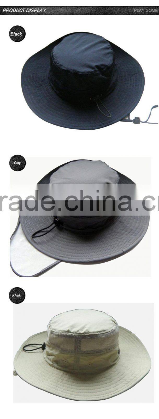 Summer sun protection cap red boonie hat with sting