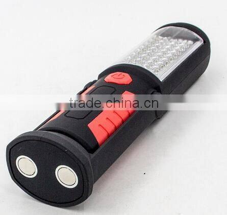 Magnetic 36+1 LED 360 rotatable work light with hook