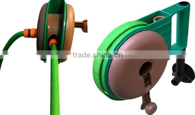 Washing Green PP Material 3-6 Bar lay flat hose reels