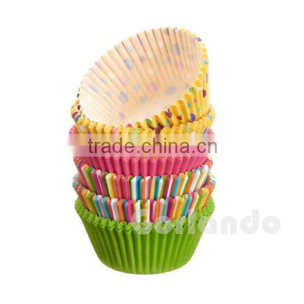 Customized Colorful Baking Cases Paper Cake Cup