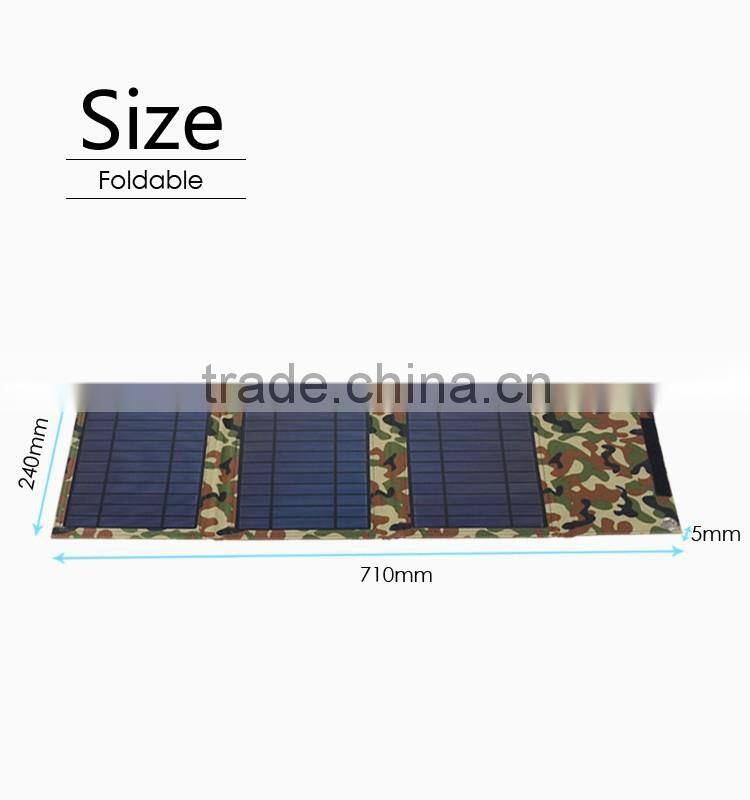 2016 Popular Solar Panel Packet 2 USB 3.1A Travelling Charger