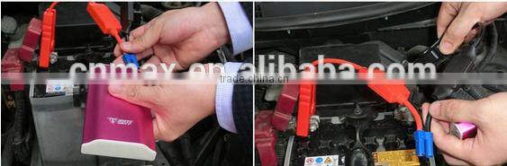 12000mAh 12V Mini Emergency Tool Kit Portable Lithium Battery Jump Starter