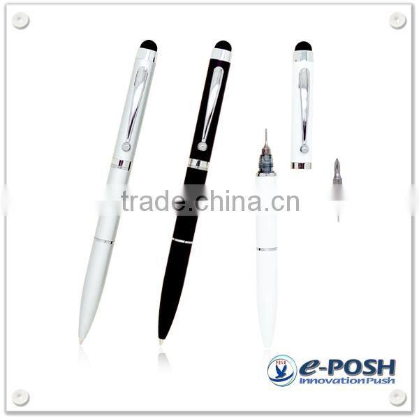 Metal multi-functional tool and magnet 3 in 1 ball point pen