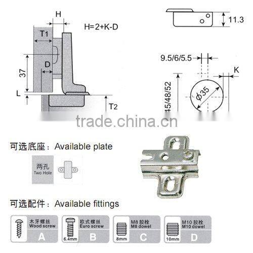 Folded hinges