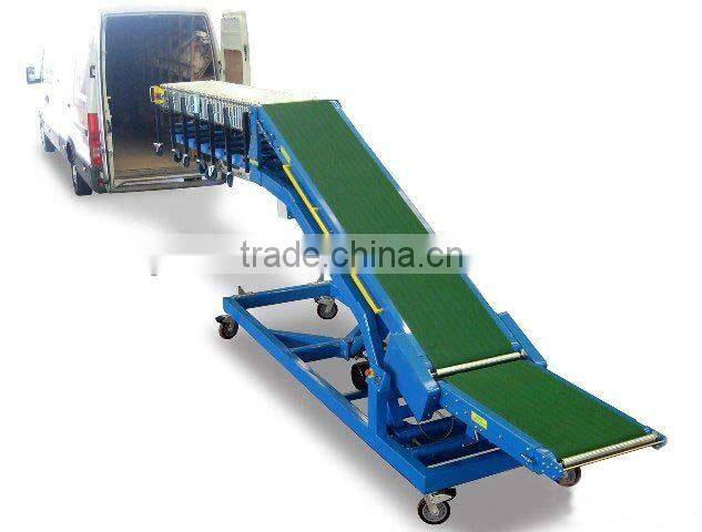 Adjustable Inclined Movable Belt Conveyor/ Horizontal Belt Conveyor