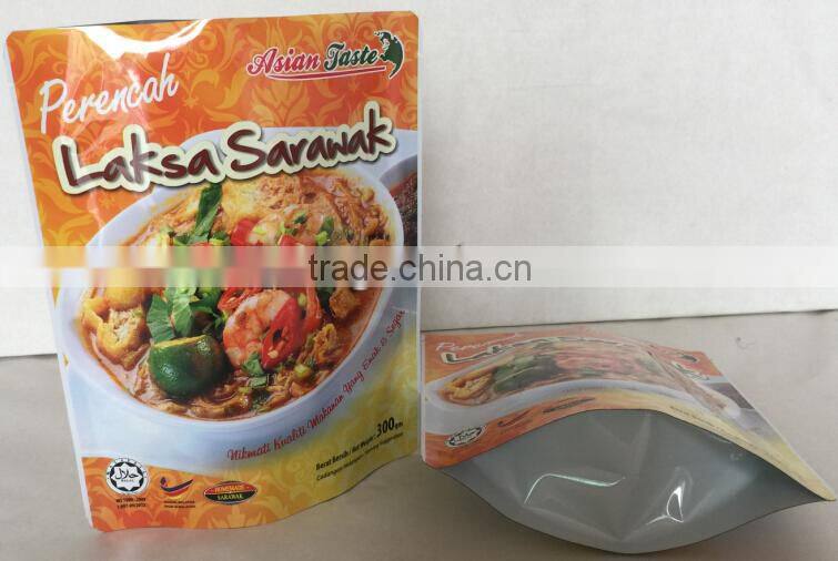 Plastic Doypack Pouch For Pepper Packaging