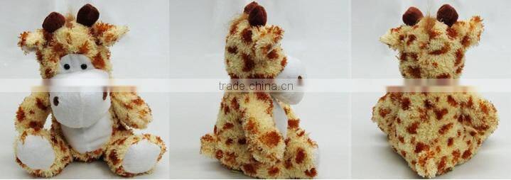 Custom high quality plush griaffe toy mingencustom factory china