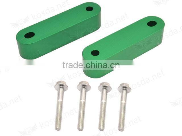 Red/Blue/Black/Gold/Silver/Purple/Green Hood Risers Spacer Fit For civi EF EG EK