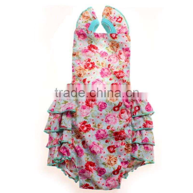 Top Grade Latest Lovely Sleeveless Baby Lace Rompers Girls