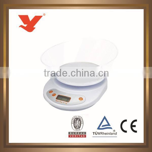 food measuring scale touch screen