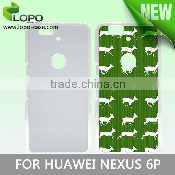 New Product Good-looking sublimation hard PC cover case for HUAWEI NEXUS 6P